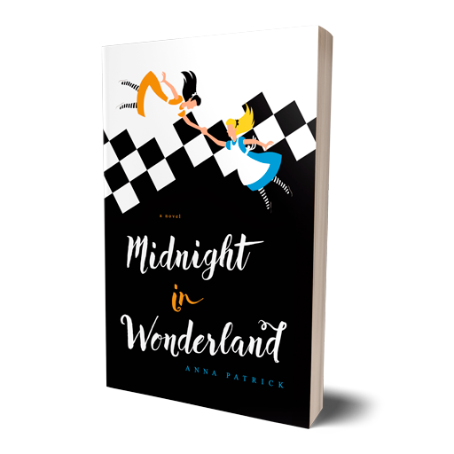 Midnight in Wonderland by Anna Patrick Fantasty Book 3D Cover